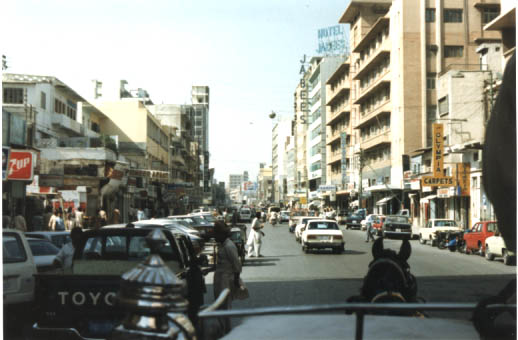 Street in Karachi, Pakistan